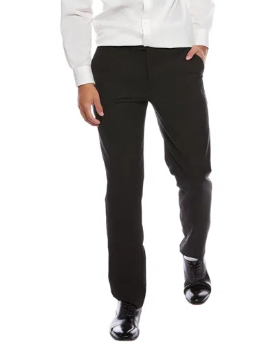 Scotch & Soda Solid Basic Amsterdam Trouser In Black