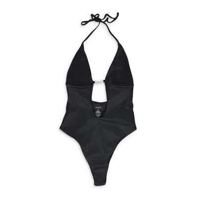 Rhude Black Rimini One-piece Swimsuit In Black