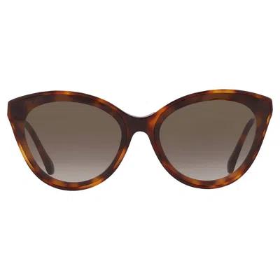 Jimmy Choo Brown Gradient Cat Eye Ladies Sunglasses Vic/f/sk 0086/ha 64 In Brown