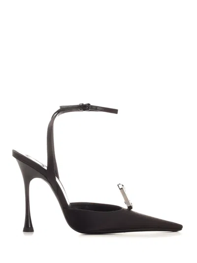 Saint Laurent Doville Pumps Black In Multi