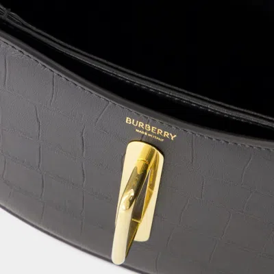 Burberry Small Rocking Horse Purse In Black