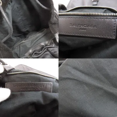 Pre-owned Balenciaga Black Suede Backpack ()