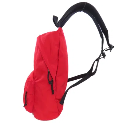 Pre-owned Balenciaga Red Color Nylon Backpack ()