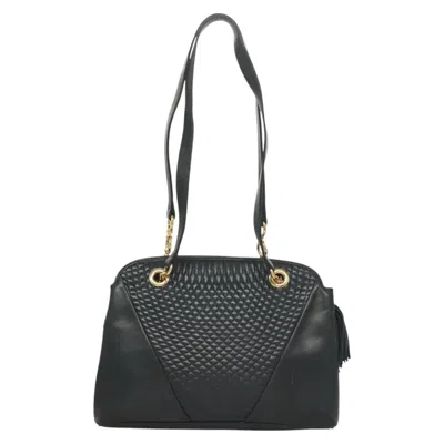 Pre-owned Bally Black Leather Shoulder Bag ()