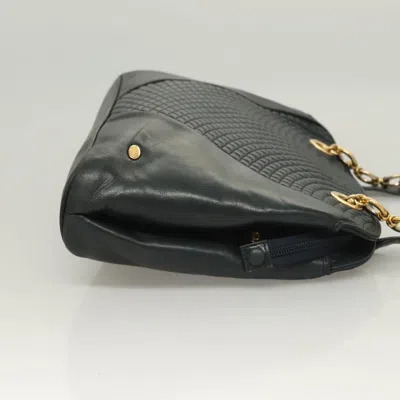 Pre-owned Bally Black Leather Shoulder Bag ()