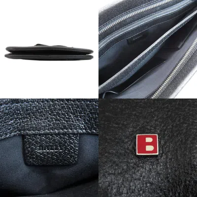 Pre-owned Bally Black Leather Tote Bag ()