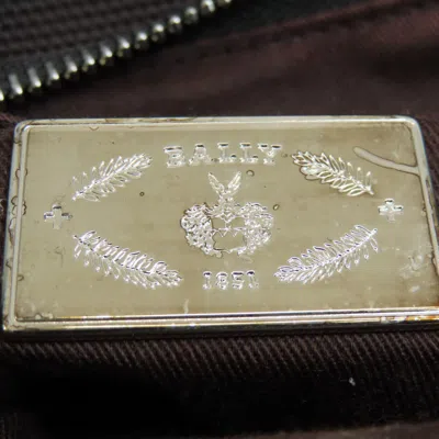 Pre-owned Bally Brown Canvas Shoulder Bag ()