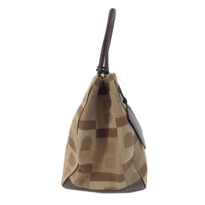 Pre-owned Bally Brown Canvas Tote Bag ()