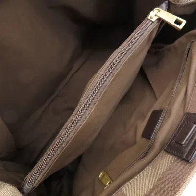 Pre-owned Bally Brown Canvas Tote Bag ()