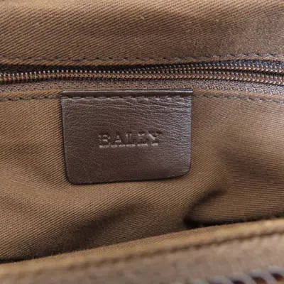 Pre-owned Bally Brown Canvas Tote Bag ()