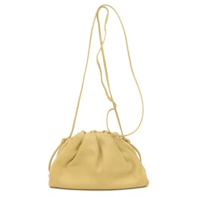 Pre-owned Bottega Veneta Beige Leather Shoulder Bag () In Sand