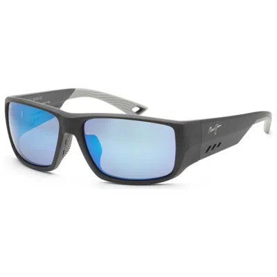 Maui Jim Keha Af Men's Sunglasses In Blue