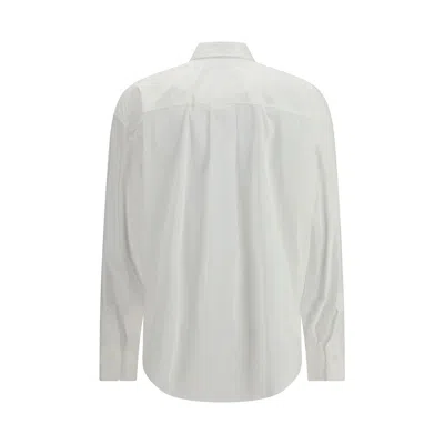 Brunello Cucinelli Cotton Poplin Shirt In White