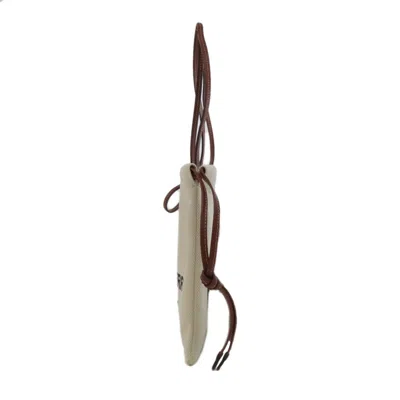 Pre-owned Burberry Beige Canvas Pochette Shoulder Bag () In Sand