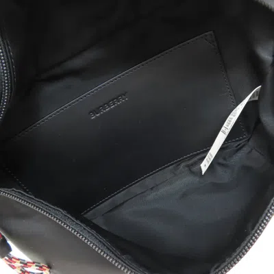 Pre-owned Burberry Black Nylon Fanny Pack Sling Bag ()