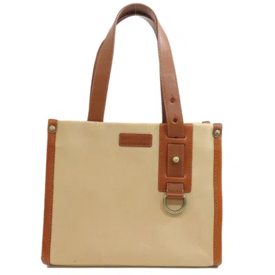 Pre-owned Burberry Brown Canvas Tote Bag ()