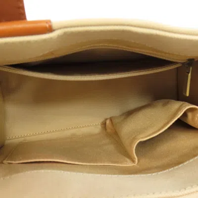 Pre-owned Burberry Brown Canvas Tote Bag ()