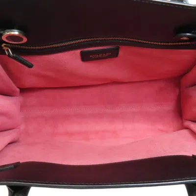 Pre-owned Bvlgari Beige Leather Tote Bag () In Sand