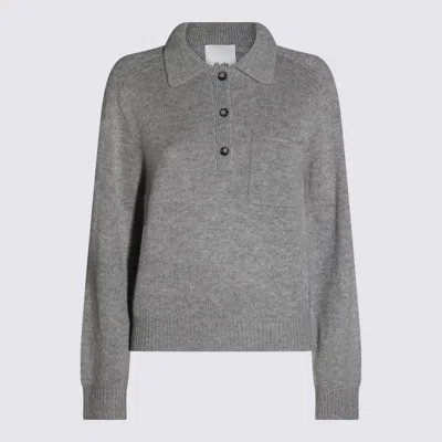 Allude Sweaters Blacks And Greys In Gray