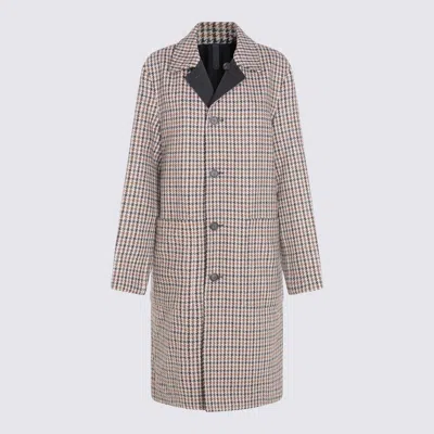 Mackage Houndstooth-pattern Coat In Multi