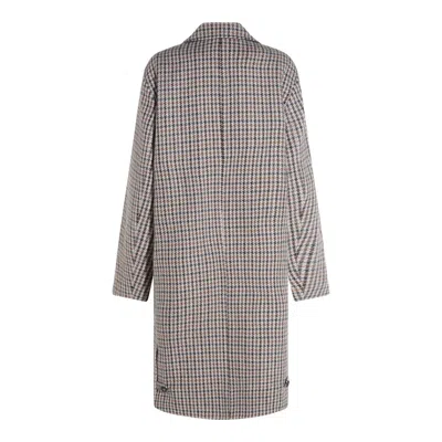 Mackage Houndstooth-pattern Coat In Multi