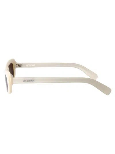 Jacquemus Sunglasses In White