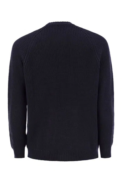 Rakkì Rebel Ribbed Crew-neck Sweater In Multi