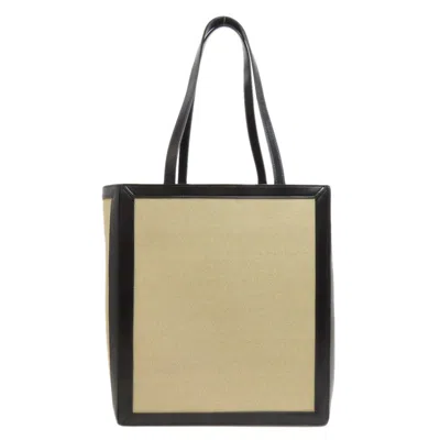 Pre-owned Celine Black Canvas Tote Bag ()
