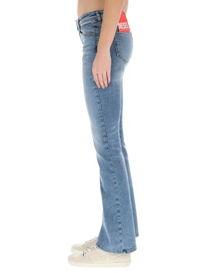 Diesel 1969 Debbey Jeans In Blue