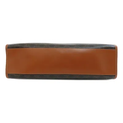 Pre-owned Celine Dark Brown Pvc Tote Bag ()