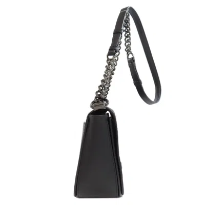 Pre-owned Coach Black Leather Shoulder Bag ()