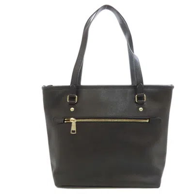 Pre-owned Coach Black Leather Tote Bag ()