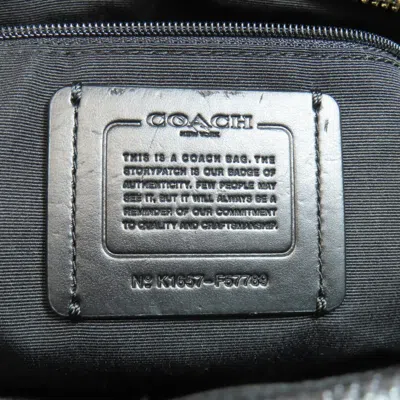 Pre-owned Coach Black Leather Tote Bag ()