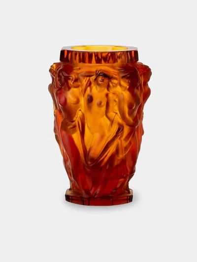 Akua Objects Michael Hand-blown Crystal Vase (6in/15cm) In Red