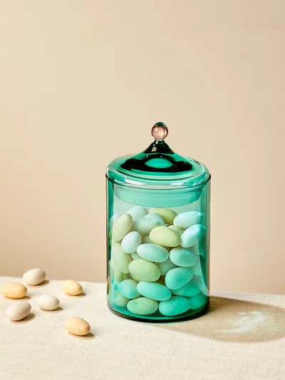 Akua Objects Noam Hand-blown Crystal Bonbonnière In Multi