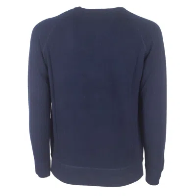 Emilio Romanelli Blue Cashmere Men Men's Sweater In Blue