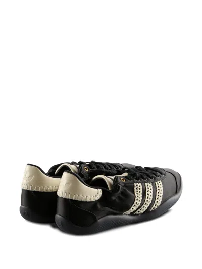 Adidas Originals X Wales Bonner Karintha Lo Satin Sneakers In Black