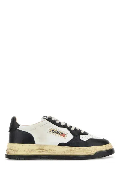 Autry Two-tone Leather Mihara Yasuhiro Sneakers In Multi