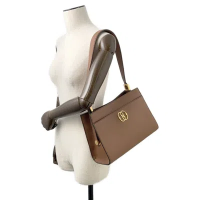 Pre-owned Bally Brown Leather Shoulder Bag ()