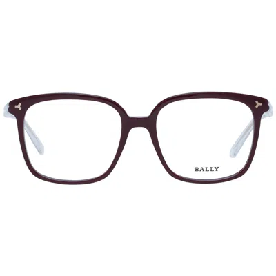 Bally Burgundy Plastic Glasses Women's (frames) In Burgundy