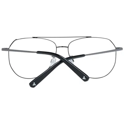 Bally Gray Metal Glasses  (frames) In Gray
