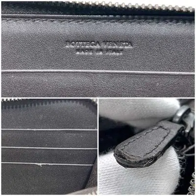 Pre-owned Bottega Veneta Intrecciato Brown Intrecciato Long Wallet (bi-fold) ()