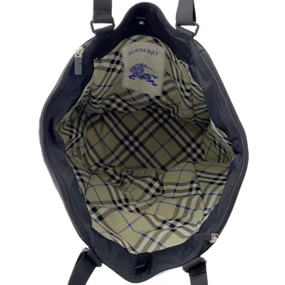 Pre-owned Burberry Black Nylon Tote Bag ()