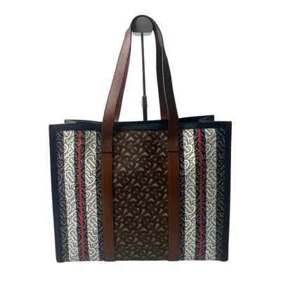 Pre-owned Burberry Multi-color Pvc Tote Bag ()