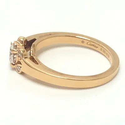 Pre-owned Cartier Gold Pink Gold (18k) Anniversary Ring ()