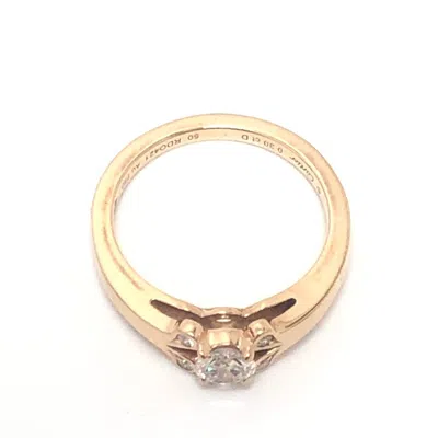 Pre-owned Cartier Gold Pink Gold (18k) Anniversary Ring ()