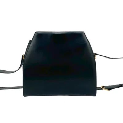 Pre-owned Celine Black Leather Pochette Shoulder Bag ()