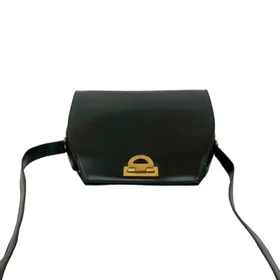 Pre-owned Celine Black Leather Pochette Shoulder Bag ()