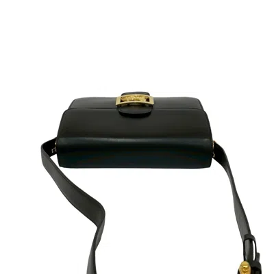 Pre-owned Celine Black Leather Pochette Shoulder Bag ()
