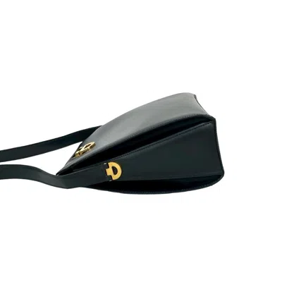 Pre-owned Celine Black Leather Pochette Shoulder Bag ()